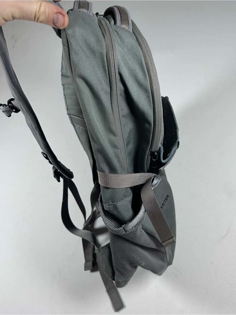 The North Face Pivoter Everyday Laptop Backpack Day Hike Bag Distressed See Pics